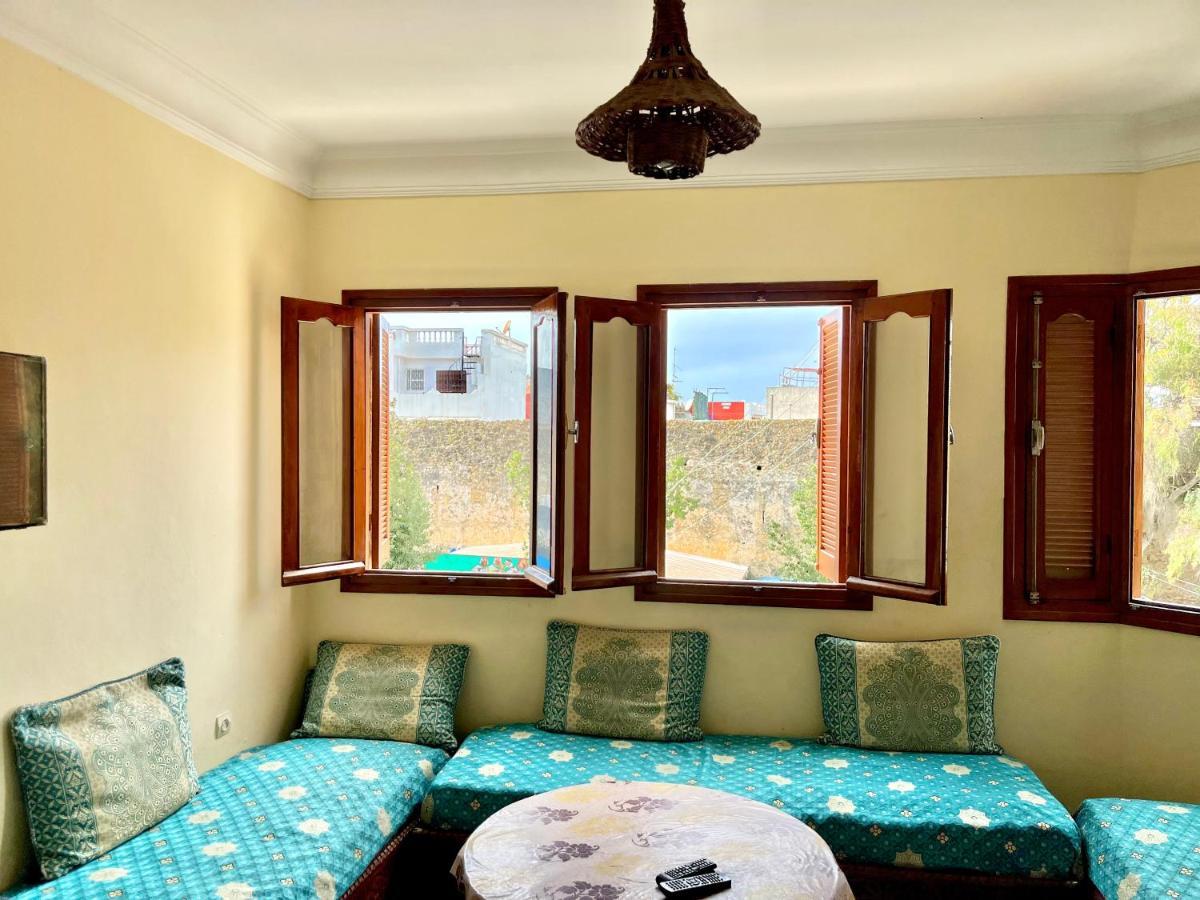 Soleado Al Lado De La Preciosa Medina , A 3 Minutos De La Playa Andando I Apartamento Arzila